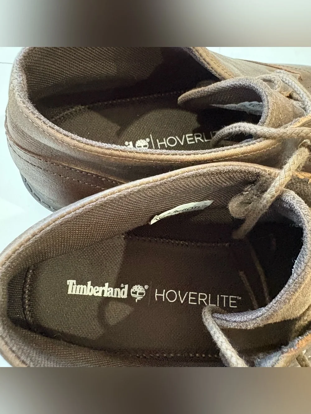 Timberland Hoverlite Shoes Lace Up Brown Men's Size 9 Lightweight